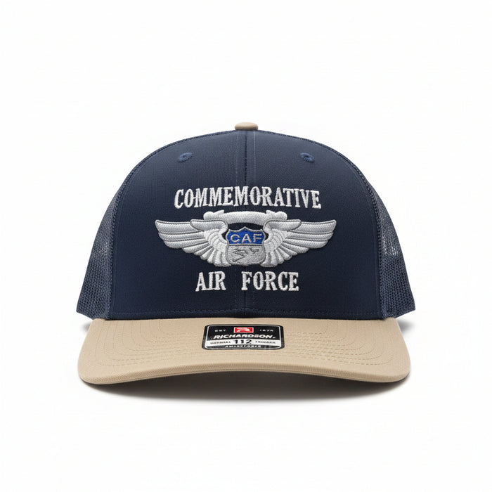 CAF Richardson 112 Trucker Navy and Tan Cap