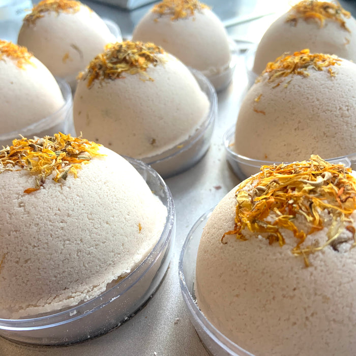 Calendula Butter Bath Bomb