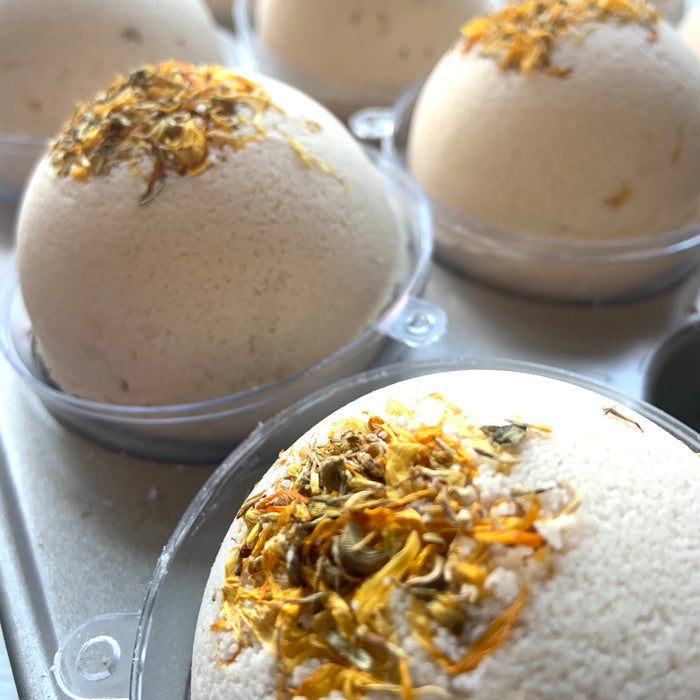 Calendula Milk Butter Bath Bomb | Plume