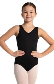 Capezio Children’s Pinch Front V Neck Leotard