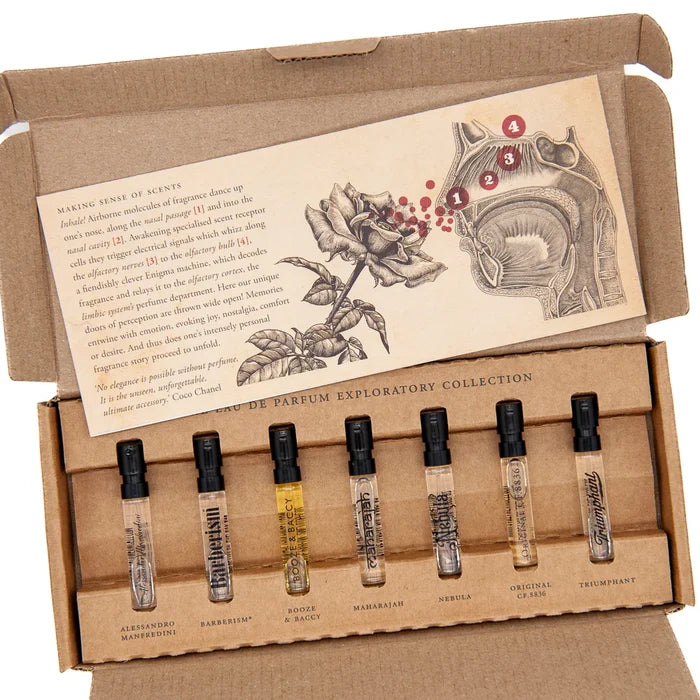 Captain Fawcett Eau De Parfum Exploratory Collection - duftprøver