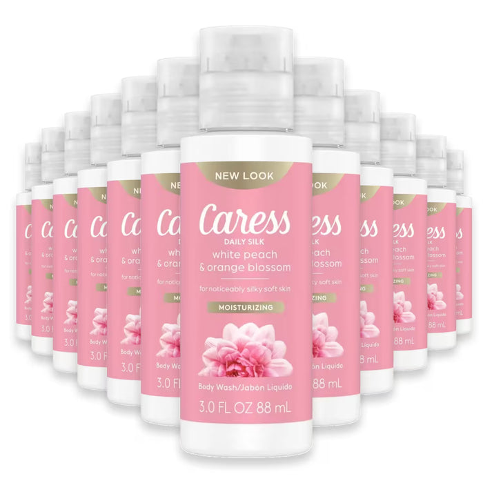Caress Body Wash Assorted Scents – 3 oz - 24 Pack