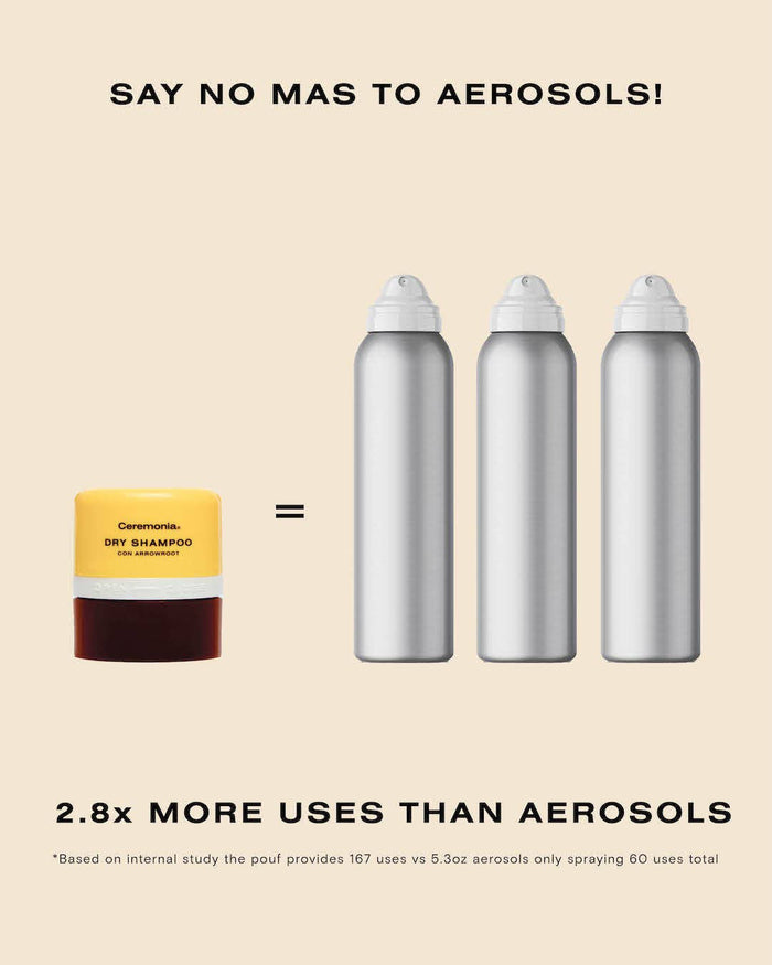 Ceremonia | Dry Shampoo con Arrowroot - Ceremonia - Living with Ivey