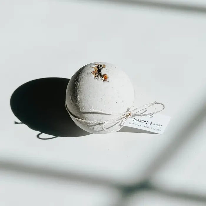 Chamomile + Oat Bath Bomb - Magnolia Lane co. Home + Garden + Gift