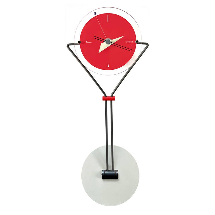 Cherry Red Martini Desk Clock