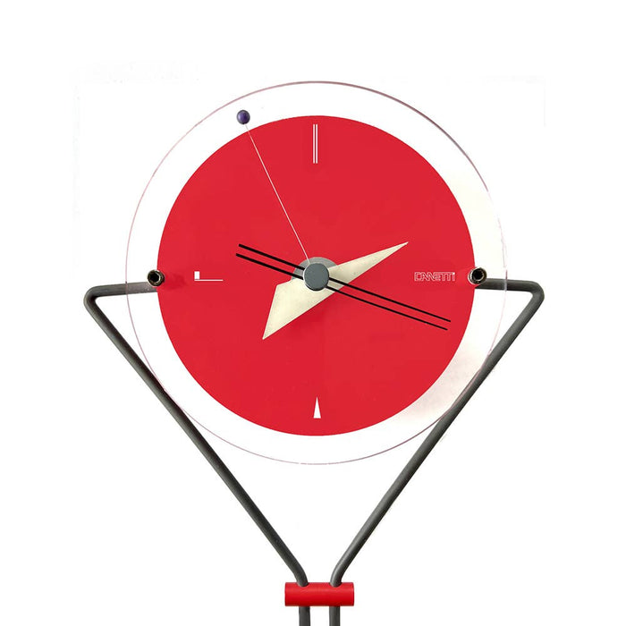 Cherry Red Martini Desk Clock