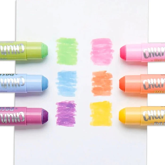 Chunkies Paint Sticks Pastel Pack For Kids - 6pcs