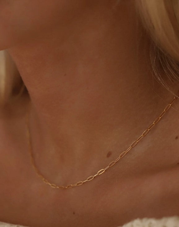 CN1622G Gold Necklace-Whisper Chain