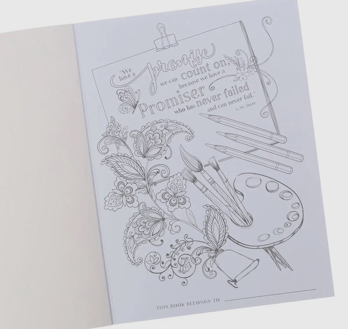 Coloring Book Color the Promises of God