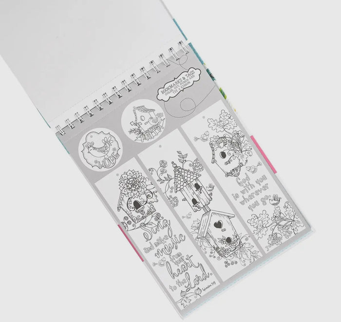 Coloring Book Wirebound the Word in Color