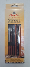 Conté à Paris Studio Sketching Set Pencil and Carre Crayon - Assorted