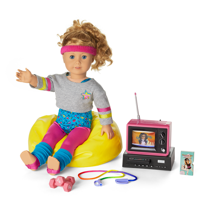 Courtney‘s™ TV & Fitness Accessories for 18-inch Dolls (Historical Characters)