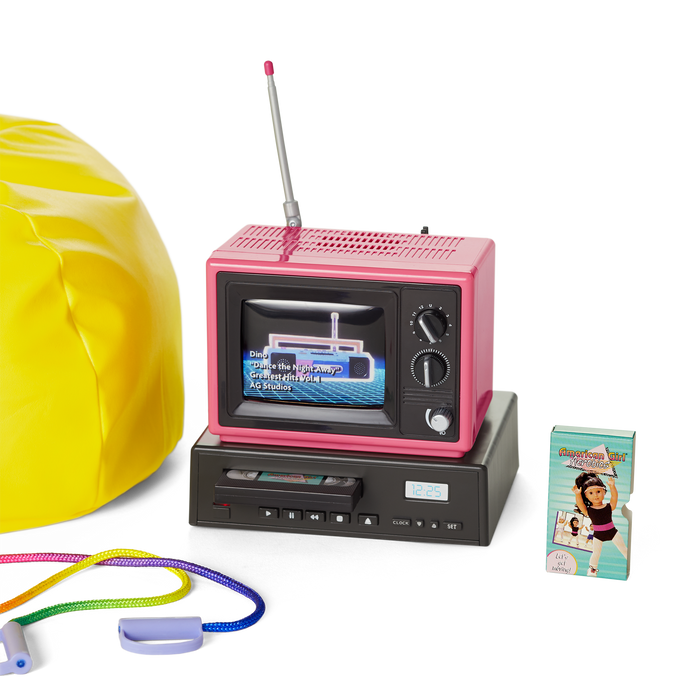 Courtney‘s™ TV & Fitness Accessories for 18-inch Dolls (Historical Characters)