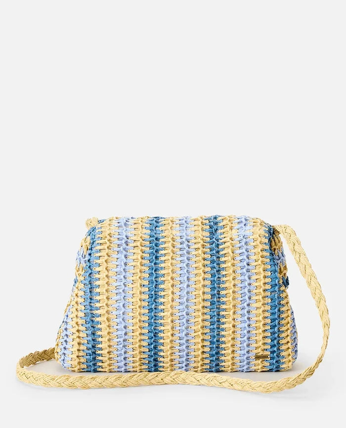 Rip Curl Crochet Framed Clutch front view
