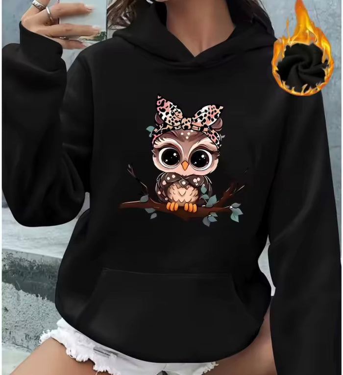 Cute Owl Hoody