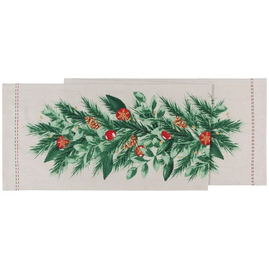 Deck The Halls Table Runner 72"