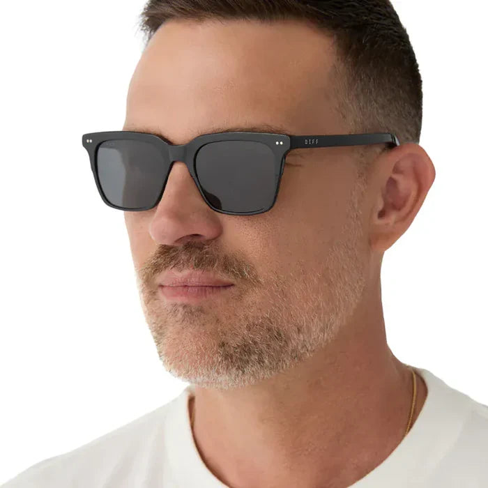 DIFF Eyewear Billie Square Glasses Longhorn Brown