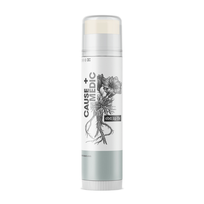 DISCONTINUED - CBD Infused Lip Balm  (.15oz / 4.25 g) | Cause + Medic