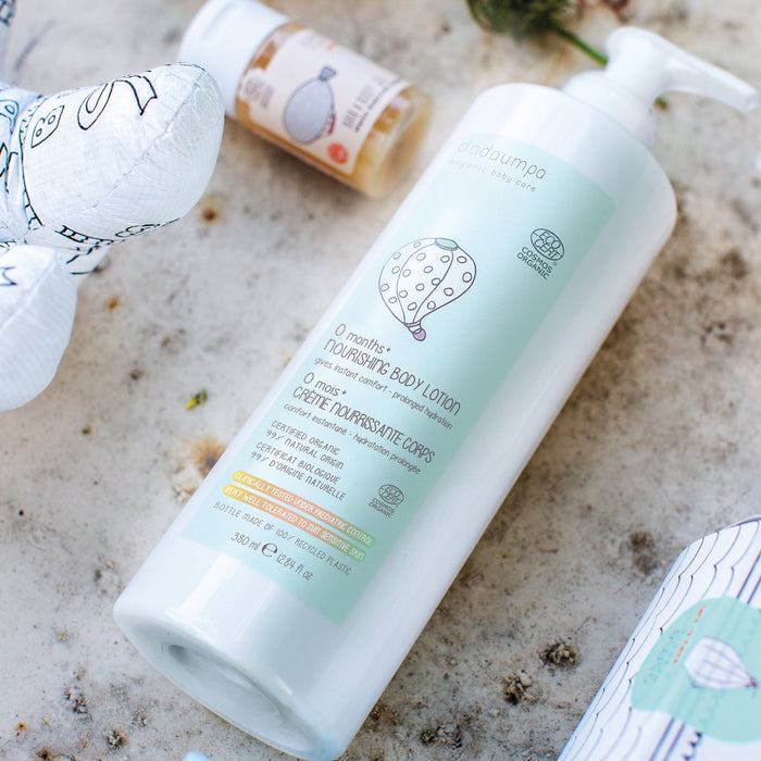 DISCONTINUED - Dadaumpa Nourishing Body Lotion 0months+ Organic Certified (12.84 Fluid Ounce) | GFL Cosmetics
