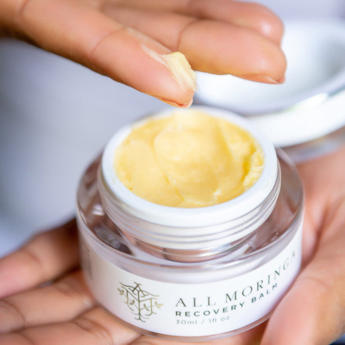 DISCONTINUED -Premium All Natural Moringa Recovery Body Balm 1oz | All Moringa