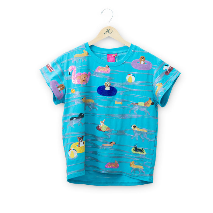 Dogs on Tubes T-Shirt #SUM2786