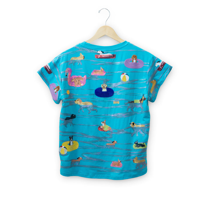 Dogs on Tubes T-Shirt #SUM2786