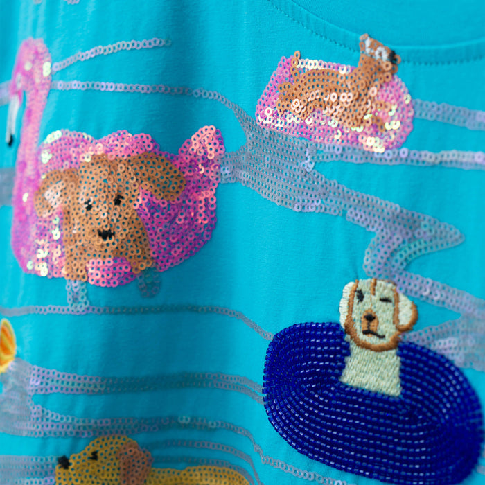 Dogs on Tubes T-Shirt #SUM2786