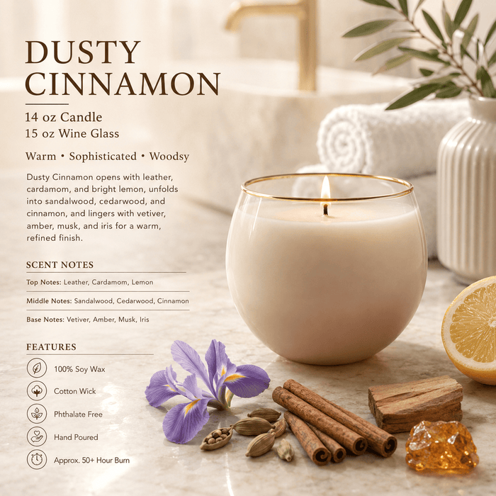 Dusty Cinnamon 14oz Scented Candle