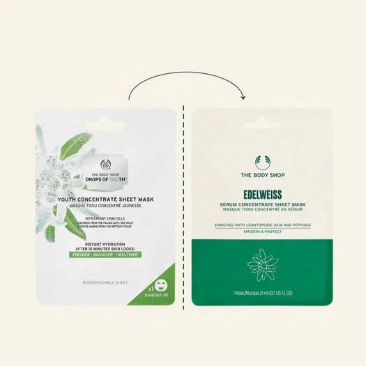 Edelweiss Serum Konsantre Kağıt Maske