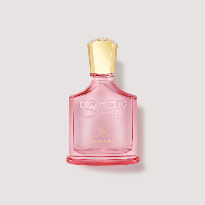 Creed Eladaria 75ml Eau de Parfum - Pink Glass Bottle Front View | Creed Fragrances