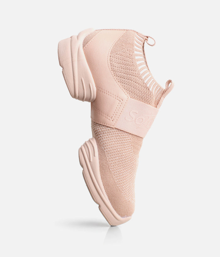 ELEVE Dance Trainers, Flexible Knit Split Sole Dance Sneakers - DK110