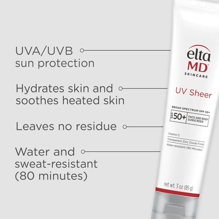 Elta MD sunscreen EltaMD UV Sheer Broad Spectrum SPF 50+