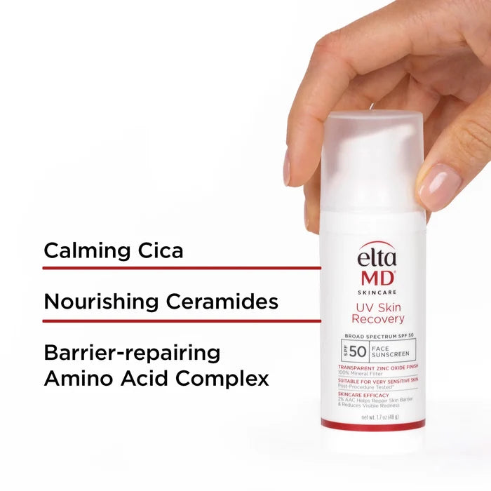 Elta MD sunscreen EltaMD UV Skin Recovery Broad Spectrum SPF 50 Face Sunscreen - Untinted