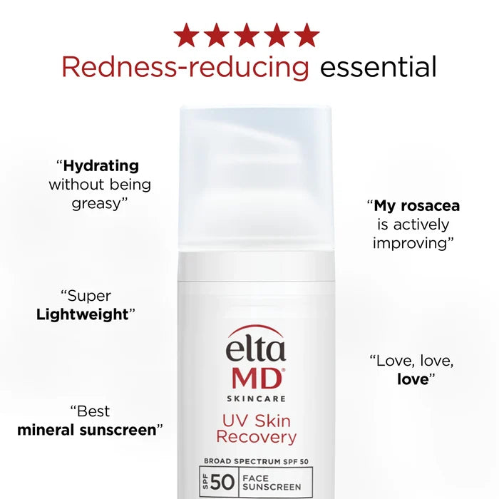 Elta MD sunscreen EltaMD UV Skin Recovery Broad Spectrum SPF 50 Face Sunscreen - Untinted