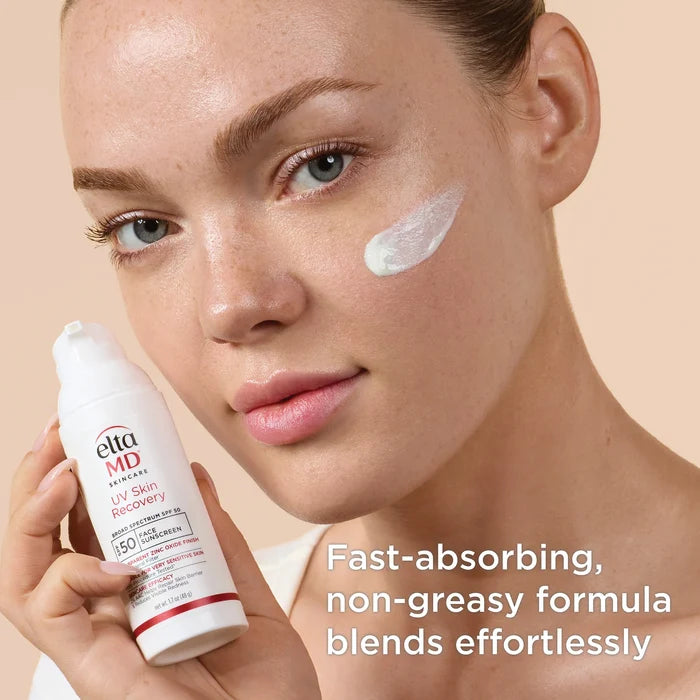 Elta MD sunscreen EltaMD UV Skin Recovery Broad Spectrum SPF 50 Face Sunscreen - Untinted