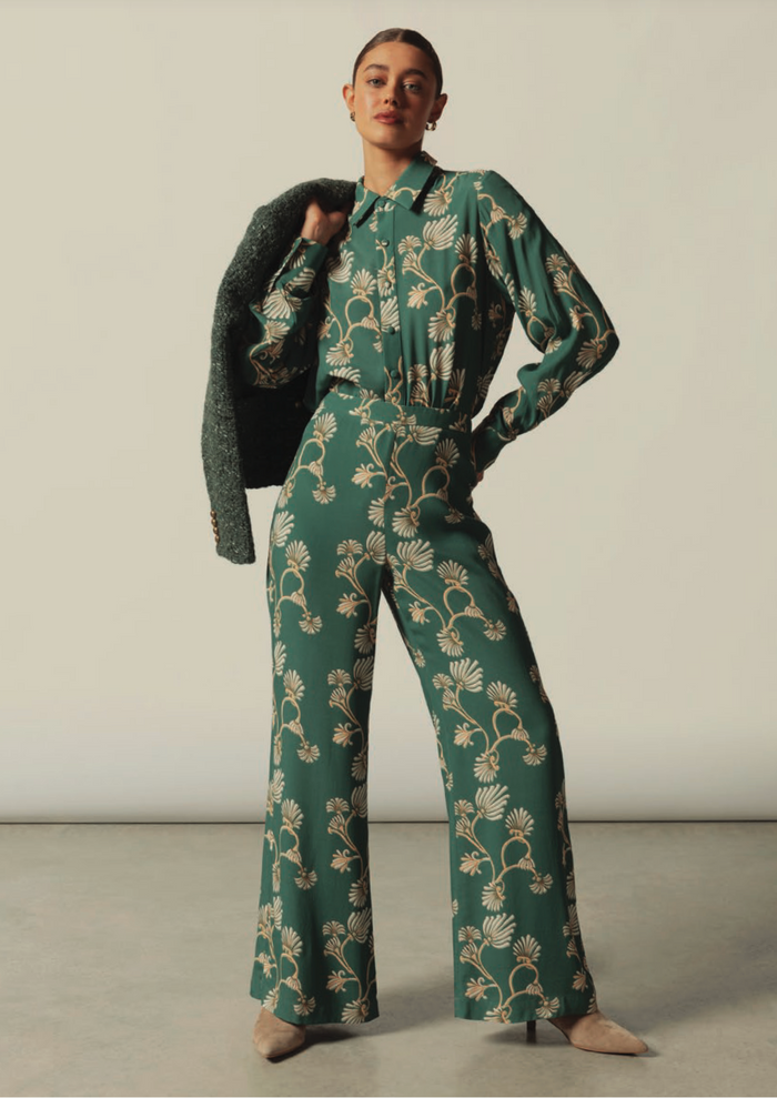 EMBER TOP in Grove Nouveau by Zoe Kratzmann