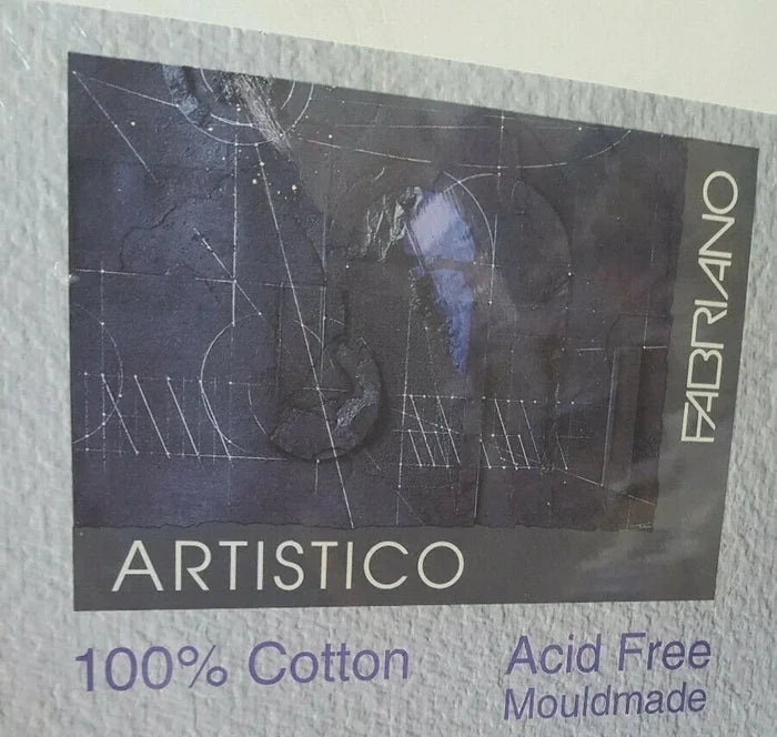 Fabriano Artistico Watercolor Paper 300gram 56x76cm Cold Press Made in Italy