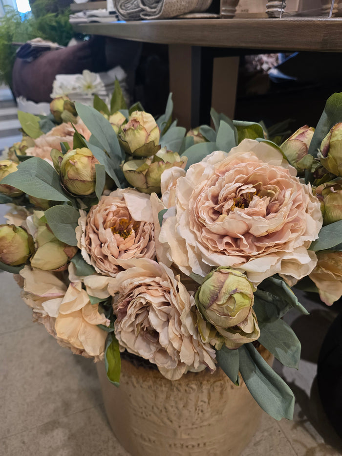 Faux Dried Fall Peony - Magnolia Lane co. Home + Garden + Gift