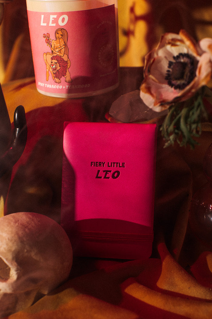 Fiery Little Leo - Mini Journal