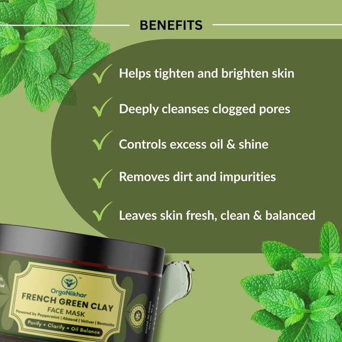 French Green Clay - Face Mask
