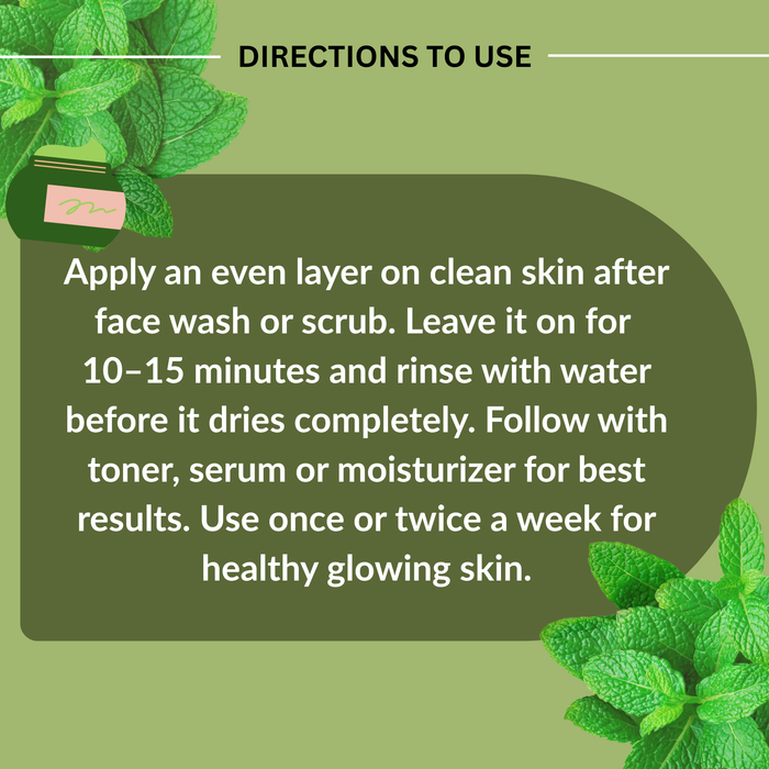 French Green Clay - Face Mask