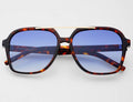 Freyers Spencer Unisex Aviator Sunglasses - Tortoise/Blue