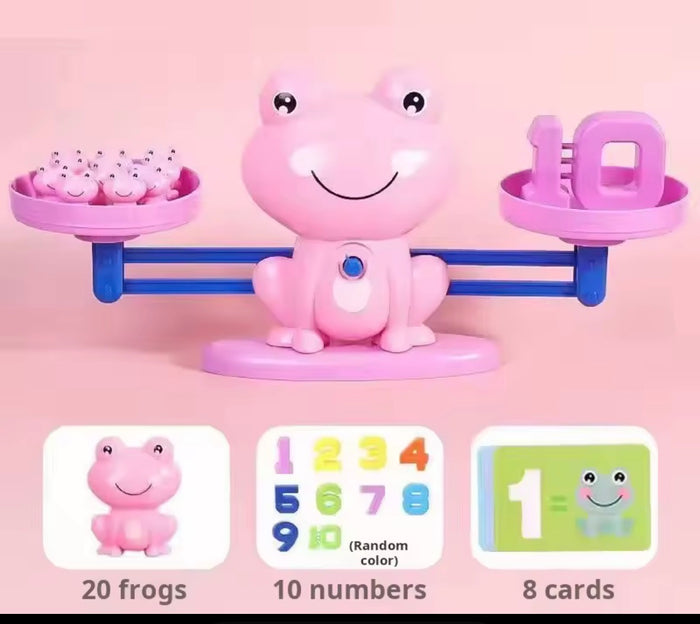 Frog Math Balance Scale