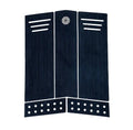 Octopus Front Deck III surf traction pad in blue with scrub grip texture
