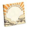 Funny Sarcastic Sticky Note Pad - Ray of Sunshine