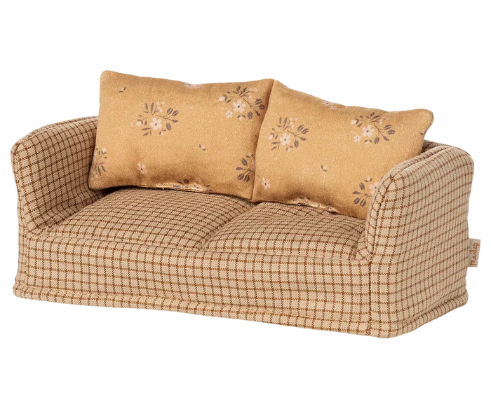 Maileg - Furniture For Mouse - Couch - Mable - Side Look