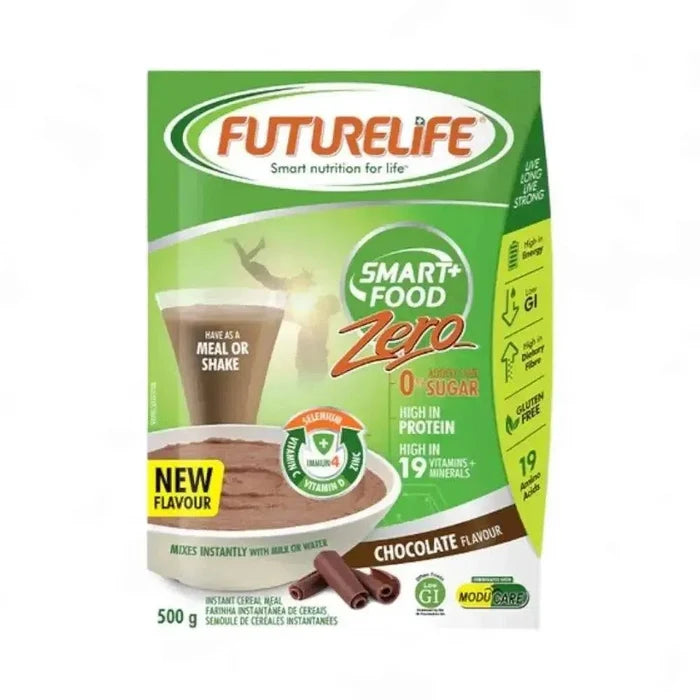 Futurelife Zero Smart Food Chocolate 500g instant cereal meal replacement pack