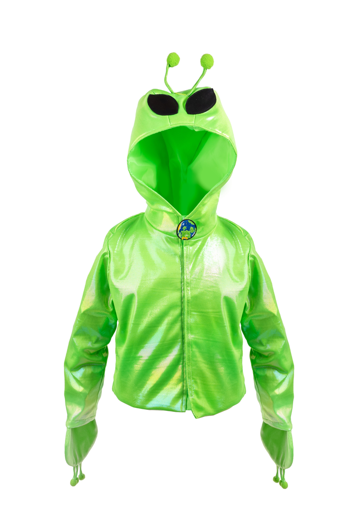 Galaxy Invader Jacket with Hood