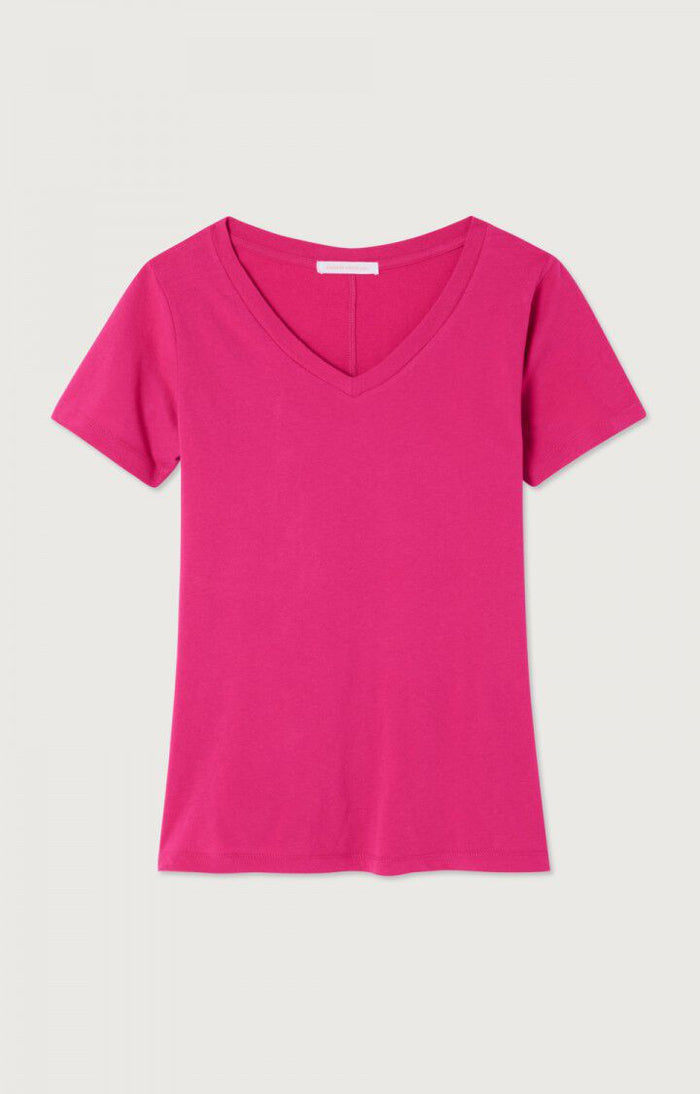 GAMIPY V NECK SHORT SLEEVE T SHIRT Gami02D| Pitaya - Darling & Domain
