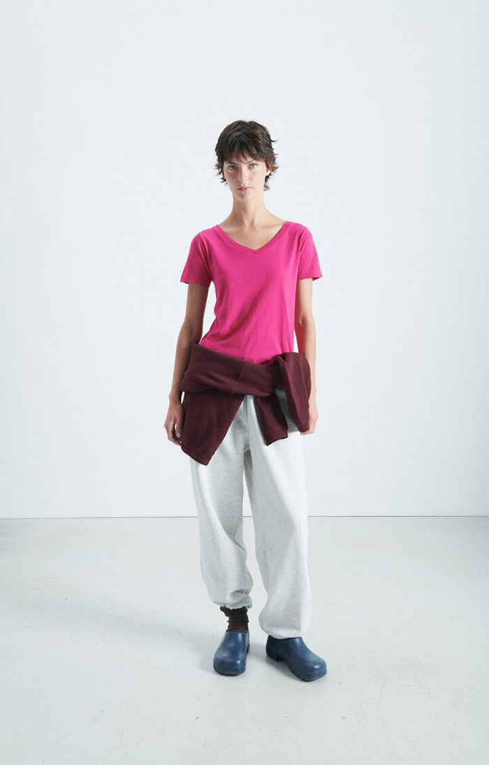GAMIPY V NECK SHORT SLEEVE T SHIRT Gami02D| Pitaya - Darling & Domain